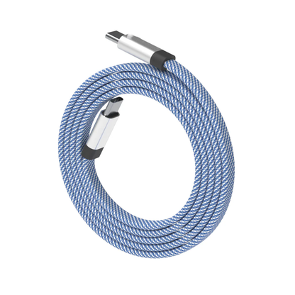 60W Tangle-Free Braided USB-C Fast Charging Cable