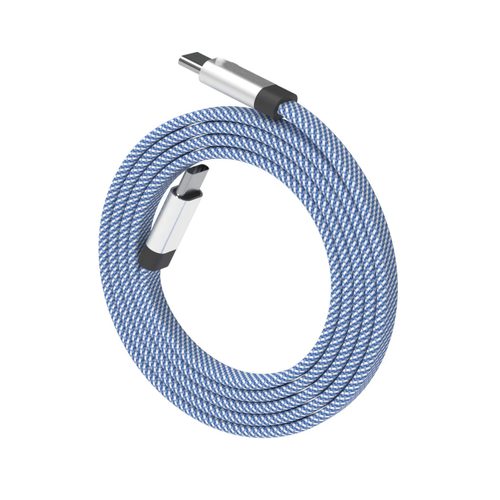 60W Tangle-Free Braided USB-C Fast Charging Cable