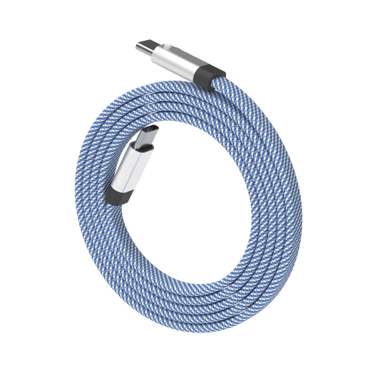60W Tangle-Free Braided USB-C Fast Charging Cable