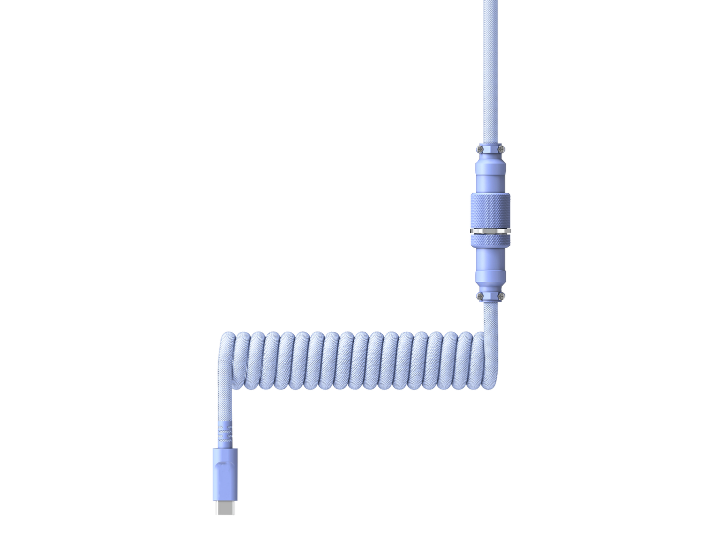 Coiled Aviator 5-Pin USB-A to USB-C Keyboard Cable
