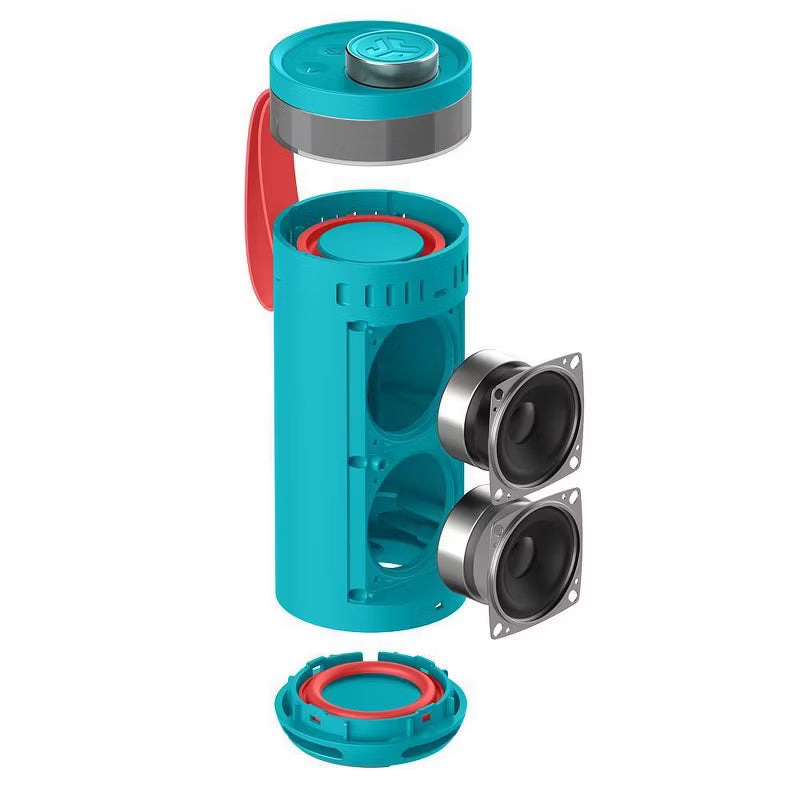 IPX6 Waterproof RGB Portable Bluetooth Speaker with 16H Playtime