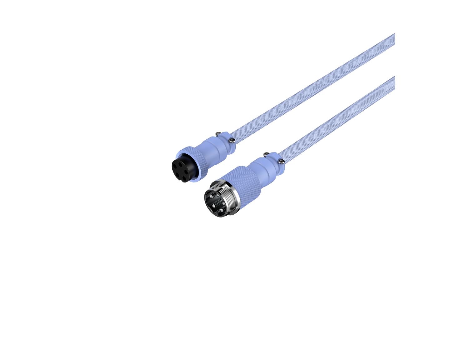 Coiled Aviator 5-Pin USB-A to USB-C Keyboard Cable