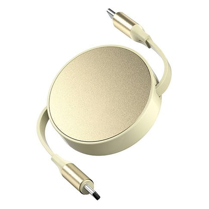 240W Dual USB-C Retractable Fast Charging Data Cable