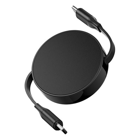 240W Dual USB-C Retractable Fast Charging Data Cable