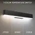 Damp Rated Linear Integrated LED Vanity Wall Light